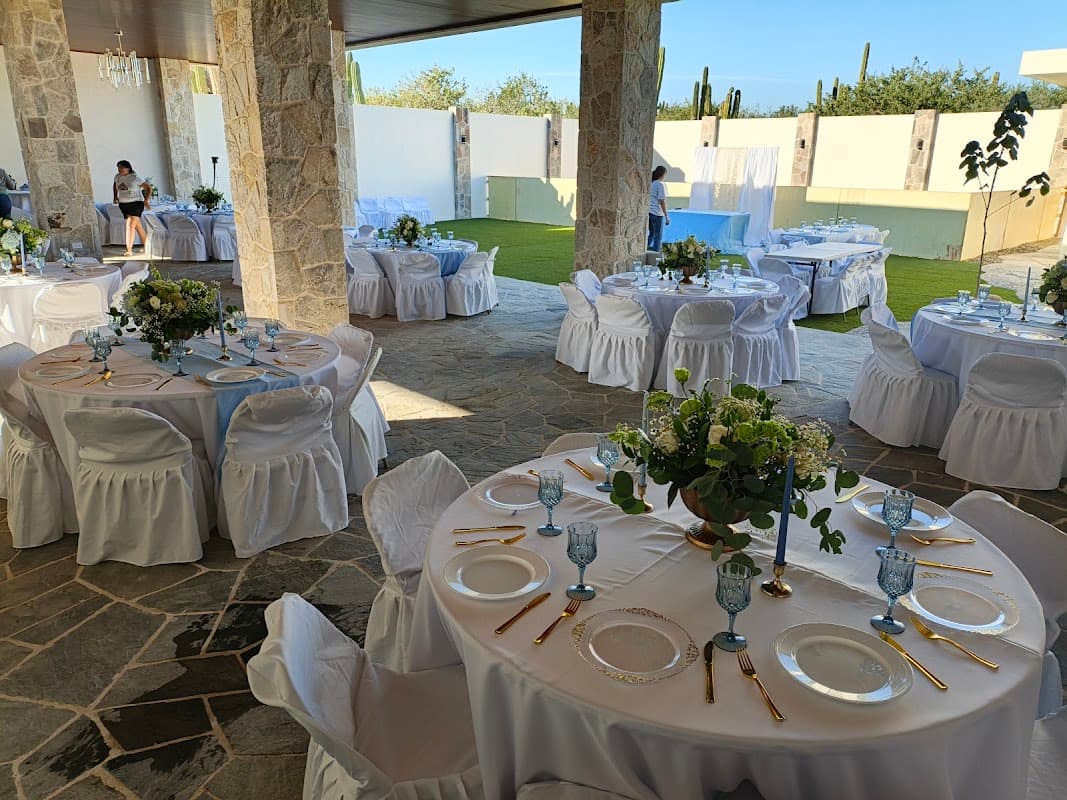 Salón terraza stone